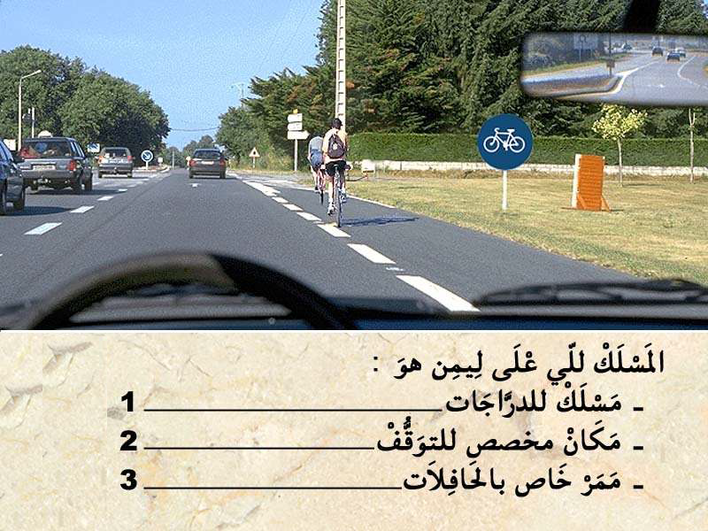 التشوير الطرقي -1- 1 التشوير الطرقي -1-