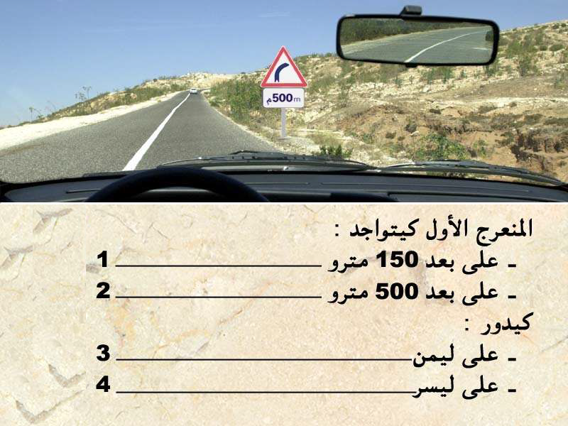 التشوير الطرقي -2-