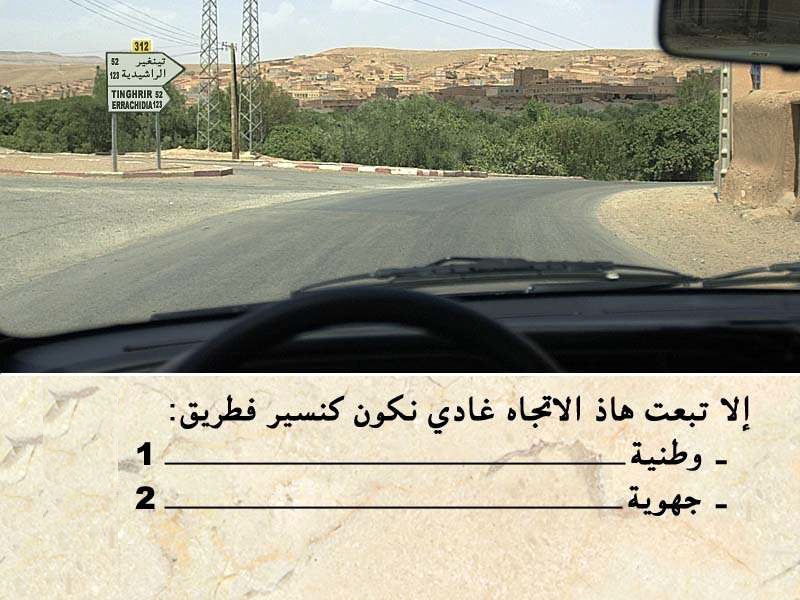 التشوير الطرقي -2-